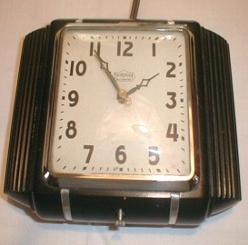 Antique Art Deco Clock, Kitchen Wall Clock