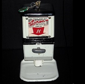 Vintage Coin-Op, Penny Soap Dispenser