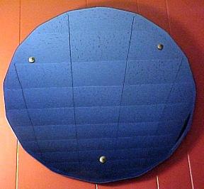 Art Deco Blue Mirror