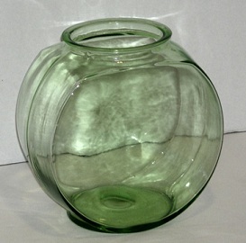 Depression Glass Fish Bowl