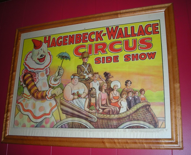 Vintage Circus Side Show Poster