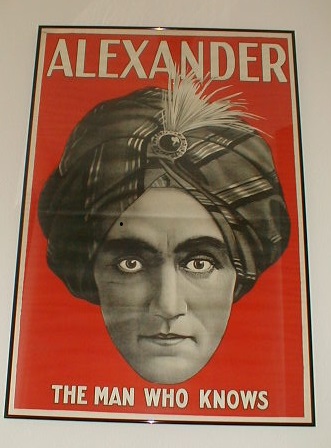 Antique Magic Poster, Alexander