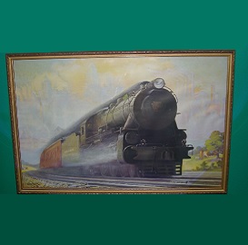 Antique Train Print