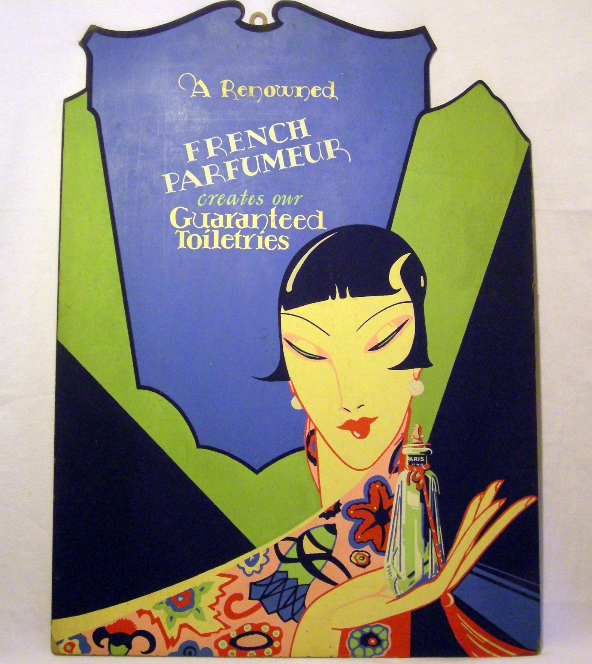 Vintage Perfume Cut Out Ad