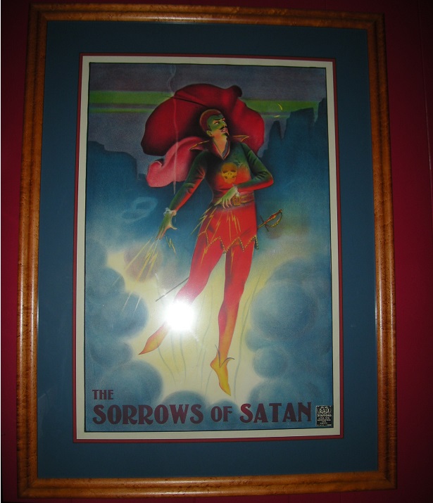 Sorrows of Satan Vintage Magic Poster