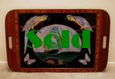 Butterfly Wing Parrot Tray