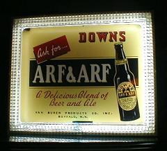 Neon Arf & Arf Beer Advertisement