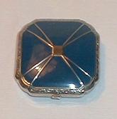 Blue Enamel Compact