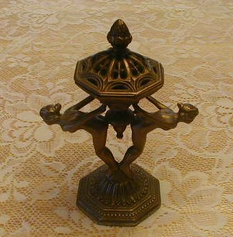 Art Deco Ronson Incense Burner