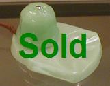 Art Deco Lighter Set, Jadeite