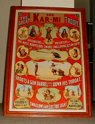 Vintage Karmi Magic Poster