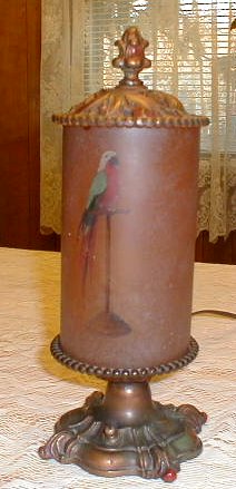 Vintage Art Deco 
      Lamp