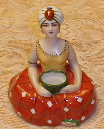 Art Deco Procelain Incense Burner