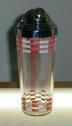 Art Deco Cocktail Shaker, Red Stripes