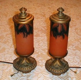 Pair of Vintage Art Deco Mood Lamps
