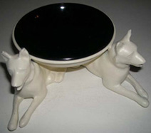 dog ashtray
