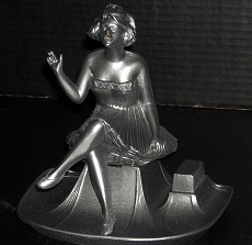 Antique Figural Incense Burner